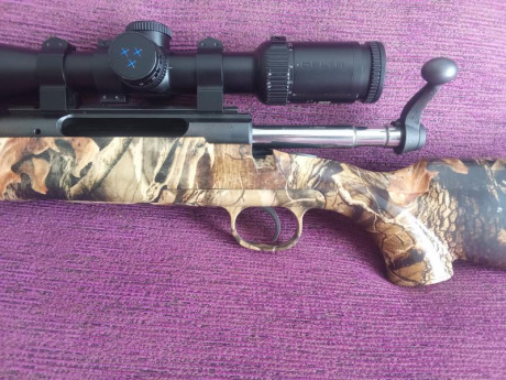 Vendo rifle Savaje modeló Axis, de zurdo,calibre 270W. En perfecto estado. Tira de miedo. Sin visor.
Se 02