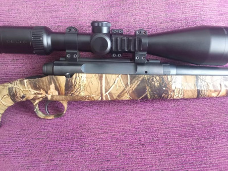Vendo rifle Savaje modeló Axis, de zurdo,calibre 270W. En perfecto estado. Tira de miedo. Sin visor.
Se 01