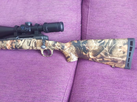 Vendo rifle Savaje modeló Axis, de zurdo,calibre 270W. En perfecto estado. Tira de miedo. Sin visor.
Se 21