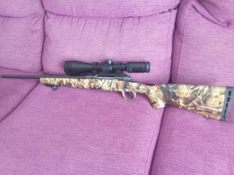 Vendo rifle Savaje modeló Axis, de zurdo,calibre 270W. En perfecto estado. Tira de miedo. Sin visor.
Se 20