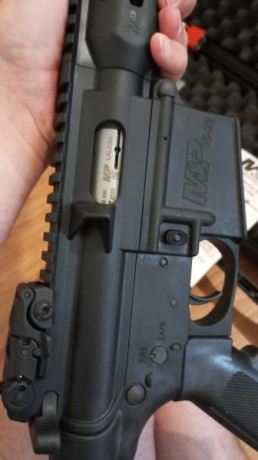 Hola a todos,
Pongo a la venta mi carabina semiautomática Smith & Wesson M&P15-22 Sport en calibre 01