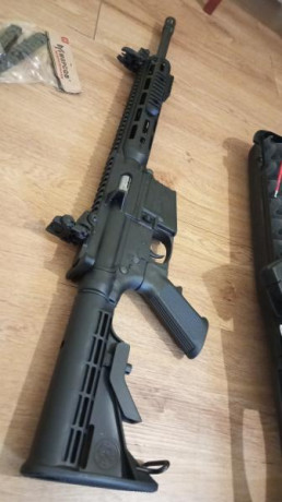 Hola a todos,
Pongo a la venta mi carabina semiautomática Smith & Wesson M&P15-22 Sport en calibre 00