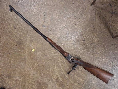 *SE VENDE:* 

 *Rifle Sharps 1874 marca PEDERSOLI, calibre 45/70.* 

Con diopter tope de gama de Pedersoli.

Muy 01