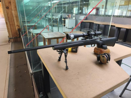 Por usar pongo a la venta mi   Tikka T3 CTR en calibre 6,5 Creedmoor  . Tiene las siguientes características:

- 10