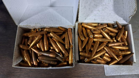 340 proyectiles del calibre 7,92 de Mauser español 198 grains
70 euros mas gastos de envio
Envio por wallapop,Vinted 00