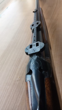 Un amigo vende un express FN ccs25 calibre 9,3x74r cañones de 66cm con monturas de uña y un aimpoint 9000l 21