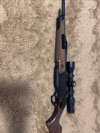 Buenas tardes, por falta de tiempo y exceso de armas
Pongo a la venta mi Winchester Sxr Vulcan.
Lo compré 00