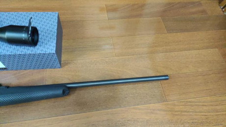 Nuevo rectilimeo de Máuser,modelo M25 EXTREME sintético,calibre 300wm ,con carril weaver para anillas.
Rifle 01