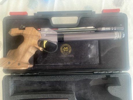 Hola compañeros:
Vendo pistola Morini 162EI Titaium de 2023 (placa electrónica modelo nuevo con acelerómetro 01