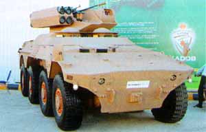 Ya hace mucho que los 8x8 ruedan por el mundo, otra cosa son la ultima generación que parece diseñada 30