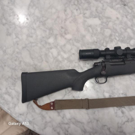 Un amigo me pide que le anuncie su Rifle Remington modelo Seven, con monturas tipo Warne y visor avistar 02
