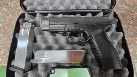 Se vende Pistola XDM-40 Tokyo Marui Negra Airsoft

Esta nueva se ha utilizado dos veces, se encuentra 00