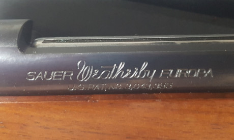Vendo Sauer Weatherby calibre 300wby con bases/monturas Shuler y visor Carl Zeis 1,5-6x, por tener el 12