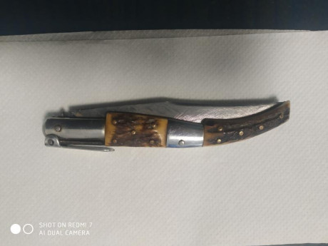 Vendo navaja. Está usada. Precio con portes incluidos. 50€. Puedo mandar fotos por WhatsApp 01