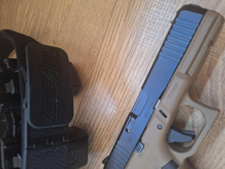*SE VENDE:* 

 *Equipo Reestreno IPSC!!!* 

 *Pistola GLOCK 17 - 5 GEN,* armazón color coyote. NUEVA, 00