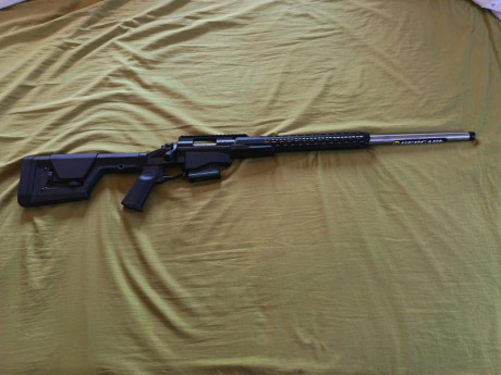 Buenos días tiradores,

Mi vecino pone a la venta un rifle de precisión  POR 1200  en estado impecable, 00