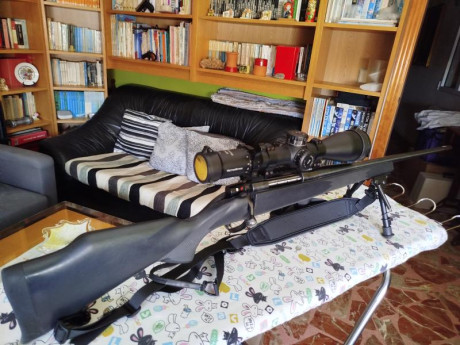 Hola vendo mi rifle weatherby 257 wby mag, lo vendo porque me voy a comprar el mismo pero de menos peso, 10