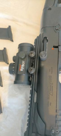 Hola a todos. Por no usar, pongo en venta carabina Hi Point calibre 9 mm pb, con muy pocos tiros. En vez 01