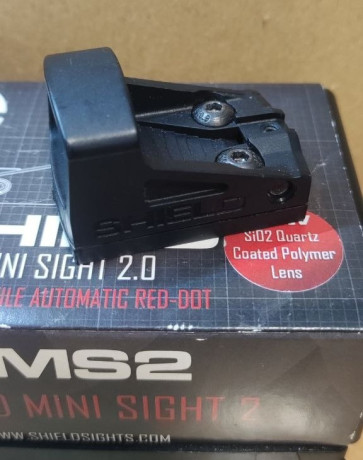 Mira réflex SHIELD RMS2 Mini Sight 2.0 - 8 Moas.
Precio 160 € envío incluido solo a península.
Se encuentra 00