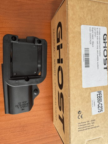 Funda Ghost Civilian sin uso, completa con los dos sistemas de fijación. 30€ mas envío si lo hubiera

Valida 02