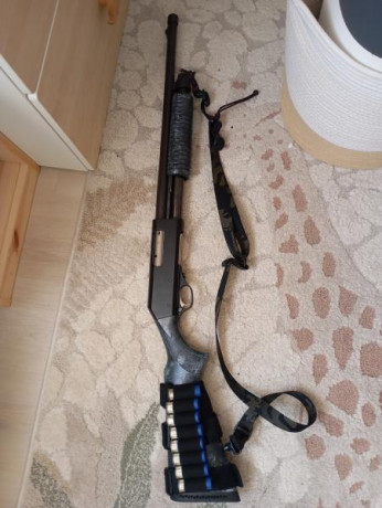 Se vende escopeta Fabarm muy bien cuidada , se vende tal cual en la foto
Se incluye bolsa de transporte 00