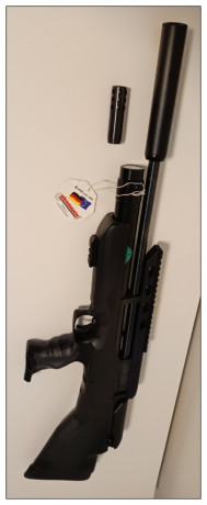 Vendo PCP Bull Pup Wheirauch HW100 BPK del 4,5mm.
Arma en perfecto estado de uso con tóricas revisadas 122