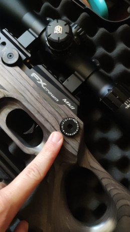 Buenos días, voy a poner a la venta una carabina pcp FX modelo crown MKII en calibre 5.5, se encuentra 01