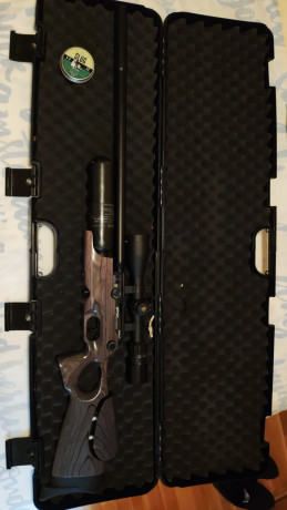 Buenos días, voy a poner a la venta una carabina pcp FX modelo crown MKII en calibre 5.5, se encuentra 00