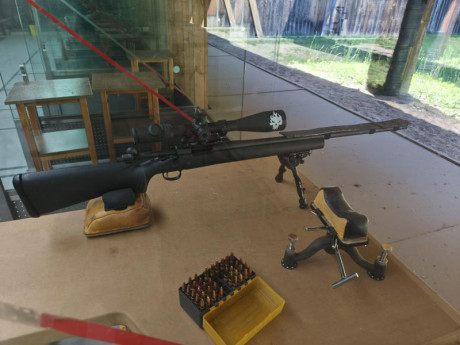 Se vende pistola TANFOGLIO match con kit 22 en perfecto Estado. Caja original de lujo, miras fibra JB. 120