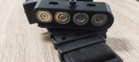 Pongo a la venta cinturón con portacarcuchos del calibre 12 de la prestigiosa marca CALIFORNIA COMPETITION 32