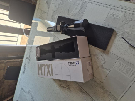 Vendo visor steiner M7Xi  4-28×56
Reticula MSR
Tubo 34mm
 Caja y papeles
Nico 696927927 tel. O wassap
1750e 11