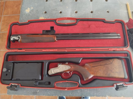 Se vende Caesar Guerini modelo INVICTUS 7 ASCENT TRAP.
Cañón de 76cm. Chokes intercambiables en ambos 02