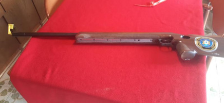Buenas tardes, otra carabina de mi amigó que no está.... ANSCHUTZ mod.MATCH 54 Cal 22 lr.
   Con todo 01