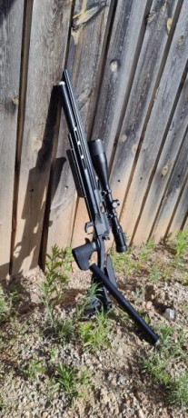 Se vende carabina HAMMERLI AR20 calibre 4.5 a 16 julios.
Está en perfectas condiciones.Perfecta para tirar 01