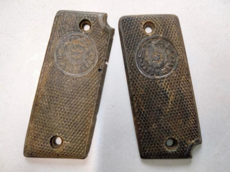 Hola a todos , pongo diferentes modelos de cachas de pistolas STAR , tanto sueltas como emparejadas 

la 10