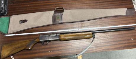 Vendo escopeta BROWNING 2000 F.N. del calibre 12.
La vendo por ser heredada y yo no uso estas cosas.
Precio 02
