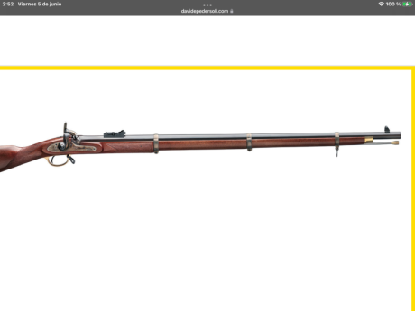 Habría interés en una réplica de este rifle? No hay. Hablo de supuesto teórico. A mi juicio, mucho más 02