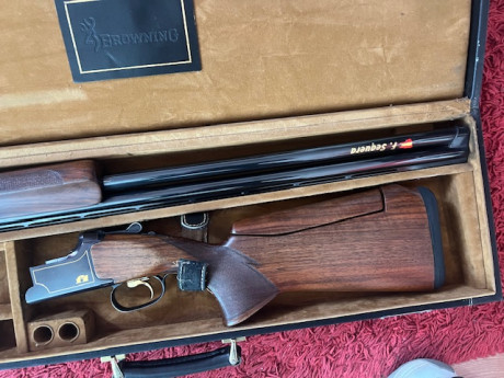 Se vende Browning F1 Trap, mítica escopeta de plato, culata regulable, 76 cm de cañón, 18,4 de anima, 10