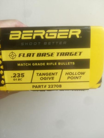 Busco puntas Berger calibre .224" FB de 52 grains.

Éstas: 01