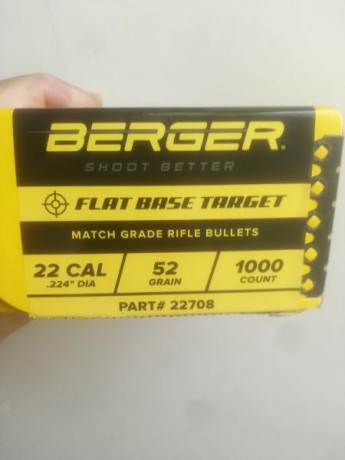 Busco puntas Berger calibre .224" FB de 52 grains.

Éstas: 00