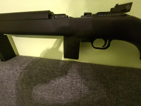 Armi Chiappa Carabina M1 Polymer 22lr: 2 cargadores, uso mínimo, estado perfecto. Sin fallos, ligera y 00