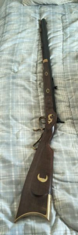 Hola,vendo rifle hawken de ardesa,calibre .45,muy nuevo,casi sin uso,solo unos 20 tiros.
El paso es 1/20"
Se 11