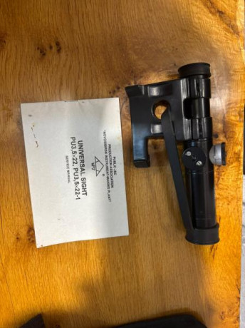 Fusil Mosin Nagant 1981/30  este fusil.se compro sin visor y debido a su buena precisión se le preparo 00