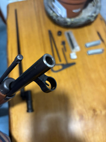 Fusil Mosin Nagant 1981/30  este fusil.se compro sin visor y debido a su buena precisión se le preparo 11