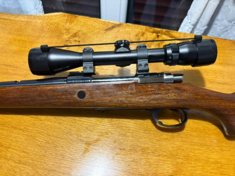 Fusil Santa Barbara modelo C75 en calibre 308W , en muy buen estado y poco usado , tiene bases y monturas 01