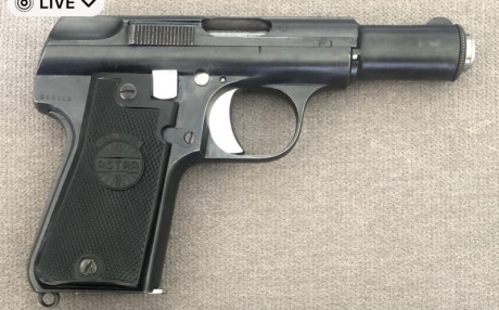 Buenos días
Vendo Astra 3000 de 9mm corto (.380ACP), en muy buen estado de conservación.  Con dos cargadores. 01