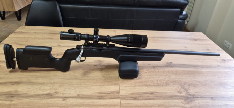 Vendo Remington 700 SPS con cañón pesado en calibre .308 W, con una longitud de 66 cm. (26"). Culata 02