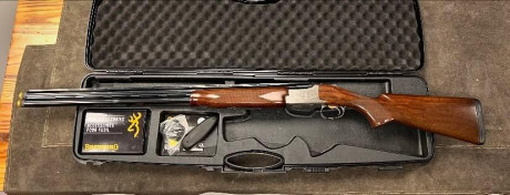 Se vende Browning b525 spotter 76cm cañón en buen estado, pocos tiros. Se puede probar. 
1450 solo escopeta 02
