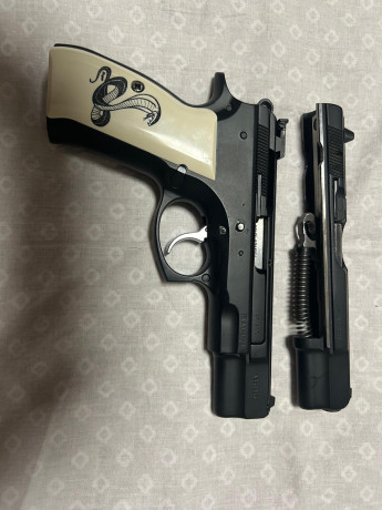 Saludos
Un compañero del club por cese de aficion vende sus pistolas.
Todas guiadas en F.

2 CZ75 con 01