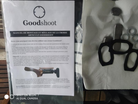 Vendo culata goodshoot. El puño es de zurdo y para browning. Está en buen estado. Tiene todos los accesorios, 10